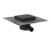 hansgrohe RainDrain vidange de consigne complète 56249670 150 x 150 mm, noir mat