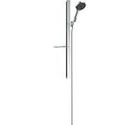 hansgrohe Ensemble de douche Rainfinity 130 3jets EcoSmart 9 l/min avec barre de douche 90 cm et porte-savon, chromÃ© - 27672000