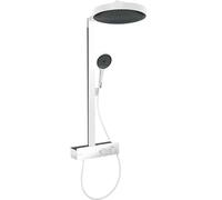 hansgrohe Rainfinity SystÚme de douche 360, 1 jet, ShowerTablet 350, 26853, Coloris: Blanc Mat - 26853700