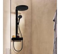 hansgrohe Rainfinity 360 Showerpipe à 1 jet avec tablette de douche, 26853670,