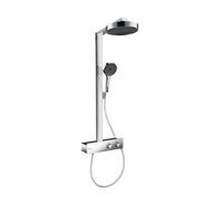 Hansgrohe Ensemble de douche Rainfinity 28742000 – Thermostat, pomme de douche 250 mm, chromé