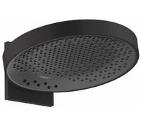 Hansgrohe Rainfinity douche à effet de pluie avec bras 36x36 cm ronde noir 26234670