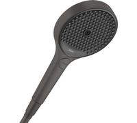 hansgrohe Rainfinity douchette 26865340 3jet, pomme de douche 130 mm, 9 l / min, chrome noir brossé