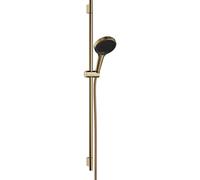 Hansgrohe Rainfinity Ensemble de douche 130 3jets barre coulissante 90cm gold optic 28744990