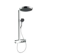 Hansgrohe Rainfinity ensemble de douche mural avec thermostat avec douche pluie chrome 26853000