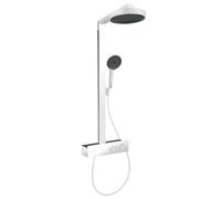 Hansgrohe Rainfinity ensemble de douche mural avec thermostat blanc 28742700