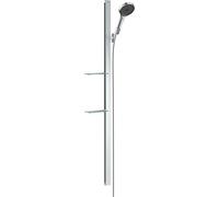 hansgrohe Rainfinity 27674000 pomme de douche 130 mm, barre de douche 150 cm, 9 l / min, chromé