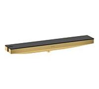 Hansgrohe Raccordement mural Rainfinity 26843990 – support de douche gauche, optique or poli
