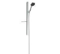 hansgrohe Rainfinity Set de douche avec barre et tablette, 3 jets, 27671000,
