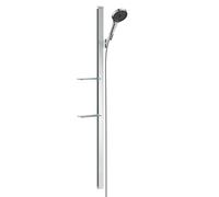 hansgrohe Rainfinity Set de douche avec barre et tablette, 3 jets, 27673000,
