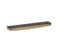 hansgrohe Rainfinity raccordement mural 26843140 avec support de douche à gauche et étagère, bronze brossé