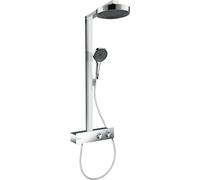 hansgrohe Rainfinity système de douche 250, 1 type de jet économisant leau, ShowerTablet 350, 28742000, Couleur: chrome