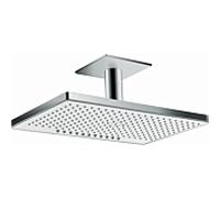 hansgrohe Rainmaker Select 460 douche de tête 24004400 blanc chromé , 2jet, raccordement au plafond 100 mm