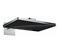 hansgrohe Rainmaker Select 460 douche de tête 24005600 noir / chromé , 2jet, montage mural