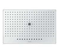 Hansgrohe Pomme de douche Rainmaker Select 460 - 3 jets - Mural - Bras 461 mm - Blanc/argent chrome