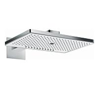 hansgrohe Rainmaker Select 460 douche de tête 24017400 blanc- chromé , 3jet, EcoSmart 9 l / m, bras de douche 450