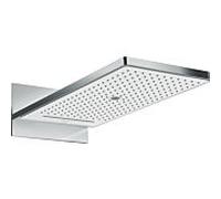 hansgrohe Rainmaker Select 580 douche de tête 24011400 blanc chromé , 3jet, EcoSmart 9 l / min, montage mural