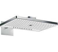 Hansgrohe Rainmaker Select douche à effet de pluie 46.6x30 cm rectangulaire chrome-blanc 24007400