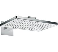 Hansgrohe Rainmaker Select douche à effet de pluie 46.6x30 cm rectangulaire chrome-blanc 24015400