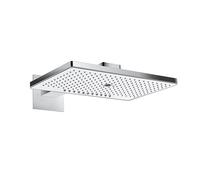 hansgrohe Rainmaker Select 460 douche de tête 24007400 blanc- chromé , 3jet, avec bras de douche 450 mm