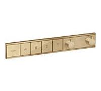 hansgrohe RainSelect 15382140 bronze brossé, thermostat, 4x consommateur, encastré