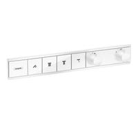hansgrohe RainSelect 15382700 blanc mat, thermostat, 4x consommateur, montage encastré