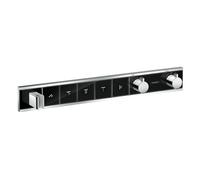 Hansgrohe Thermostat de douche RainSelect Match1 chromé/noir pour 5 consommateurs