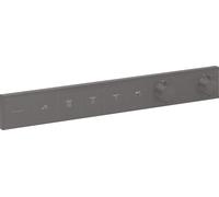 Thermostat Rainfinity RainSelect de la taille d'une main, dissimulÃ© pour 5 consommateurs, Coloris: Chrome noir brossÃ© - 15384340