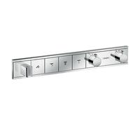 Hansgrohe RainSelect set encastrÃ© pour 4 consommateurs, Coloris: chrome - 15357000