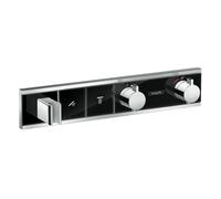 RainSelect douche Hansgrohe RainSelect 15355600 match2 - chromé , pour 2 Verbraucher