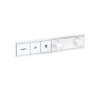 hansgrohe RainSelect thermostat 15380700 blanc mat, 2x consommateur, dissimulé