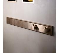 Thermostat Rainfinity RainSelect de la taille d'une main, dissimulÃ© pour 5 consommateurs, Coloris: Bronze brossÃ© - 15384140