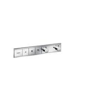 hansgrohe RainSelect Module thermostatique RainSelect encastré avec 3 fonctions, chromé, 15381000