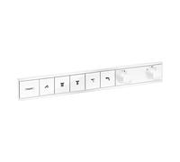 hansgrohe RainSelect Module thermostatique RainSelect encastré avec 5 fonctions, blanc mat, 15384700