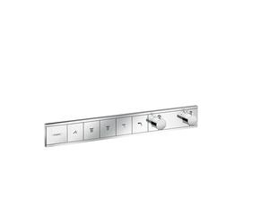 hansgrohe RainSelect Module thermostatique RainSelect encastré avec 5 fonctions, chromé, 15384000