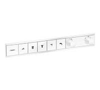 Hansgrohe Thermostat Rainfinity RainSelect, dissimulé, 5 consommateurs, blanc mat