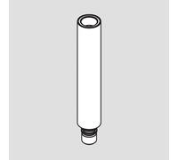 hansgrohe Rallonge pour colonne de douche 100 mm, chrome, 94164000,