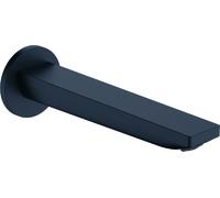 hansgrohe Rebris E Bec déverseur pour baignoire, saillie 200 mm, 72431670, Couleur: Noir Mat