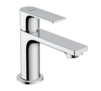 hansgrohe Robinet de colonne Rebris E 72506000 sans garniture de vidange , avec poignée à levier, chromé