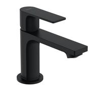 hansgrohe Rebris E pilier robinet 72506670 sans garniture de vidange , avec poignée à levier, noir mat