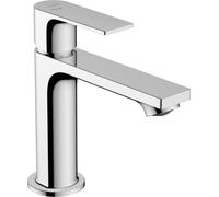 hansgrohe Rebris E - Mitigeur de lavabo avec tirette et vidage, CoolStart, Robinet de salle de bain avec hauteur sous bec 109 mm, max. 4l/min (EcoSmart+), Chromé, 72589000