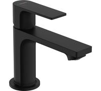 Hansgrohe Rebris E Mitigeur lavabo 1 trou 80 coolstart avec bonde noir mat 72585670