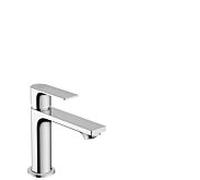 hansgrohe Rebris E mitigeur lavabo 72589000 avec timon garniture de vidange , 4 l/min à 3 bar, chromé