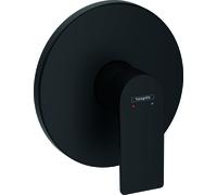 hansgrohe Rebris E Mitigeur monocommandé encastré pour douche pour iBox universal, 72668670, Couleur: Noir Mat