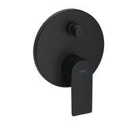 hansgrohe Rebris E set de finition 72468670 mitigeur bain encastré, 2 Verbraucher , noir mat