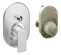 Hansgrohe Rebris Mitigeur bain encastré monotrou set chrome 72458000