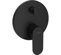 Hansgrohe Rebris s Mitigeur bain encastré 1 trou + combinaison de sécurité m.noir mat 72467670