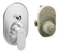 Hansgrohe Rebris s Mitigeur bain encastré à levier unique chrome 72448000