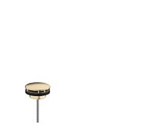 hansgrohe robinet de lavabo 50001140 ne peut pas être fermé, pour lavabos, bronze brossé