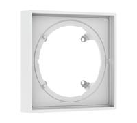 hansgrohe ShowerSelect Comfort E rosace de rallonge 22mm, 13617700, Couleur: Blanc mat